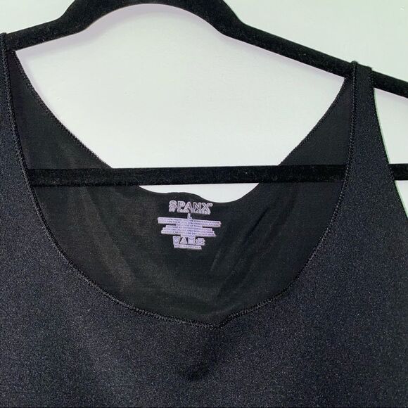 SPANX Black Workout Tank Top/Cami Top - Picture 3 of 4